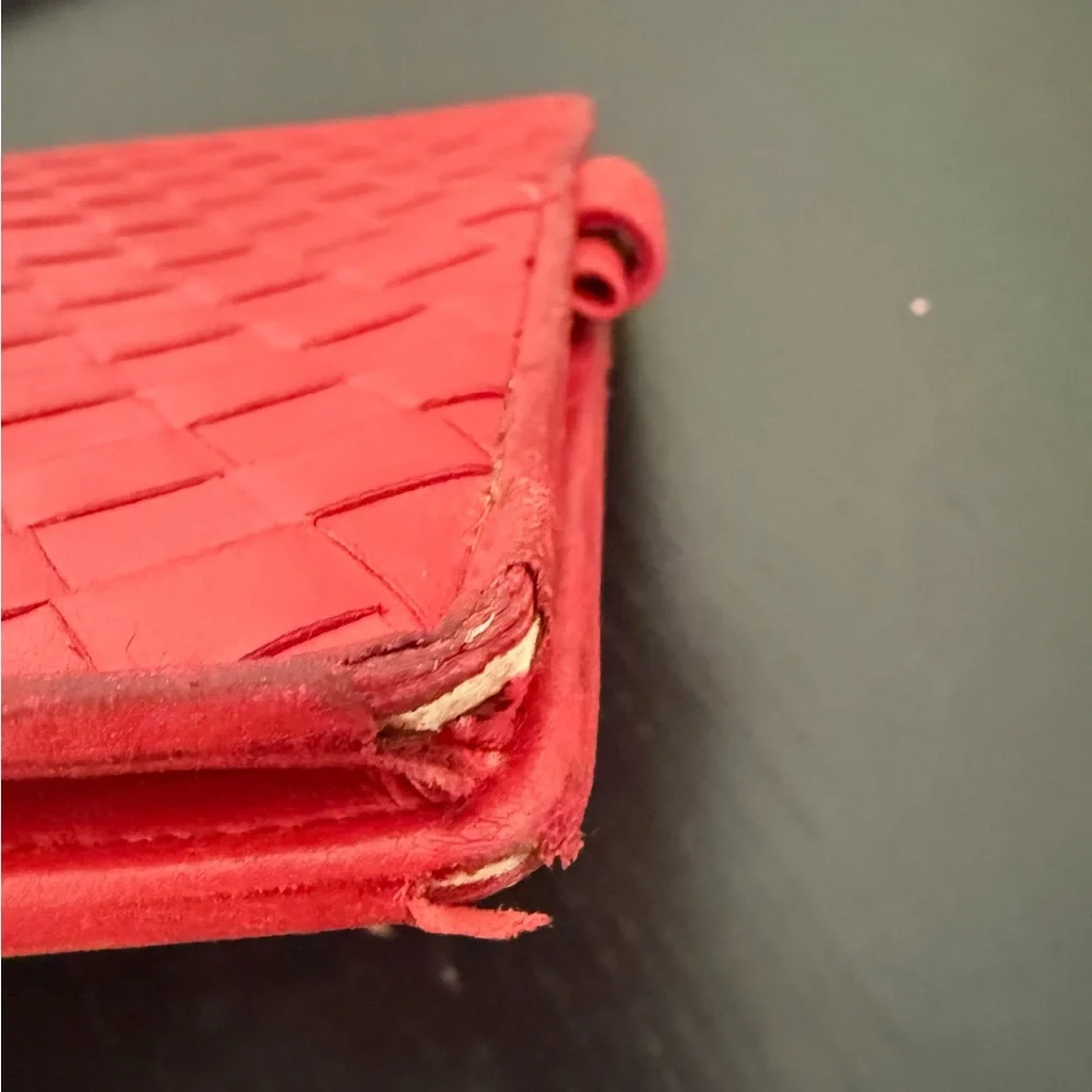 Rare Unicorn Red Woven personal Filofax